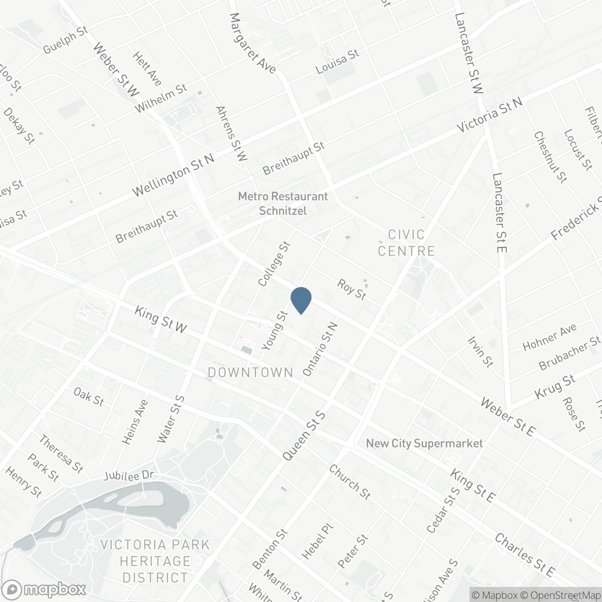 85 W DUKE Street W Unit# 908, Kitchener, Ontario N2H 0B7